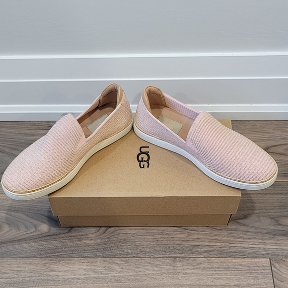 UGG Sammy Slip-On Pink Sneakers - Size 7 - Picture 7 of 9